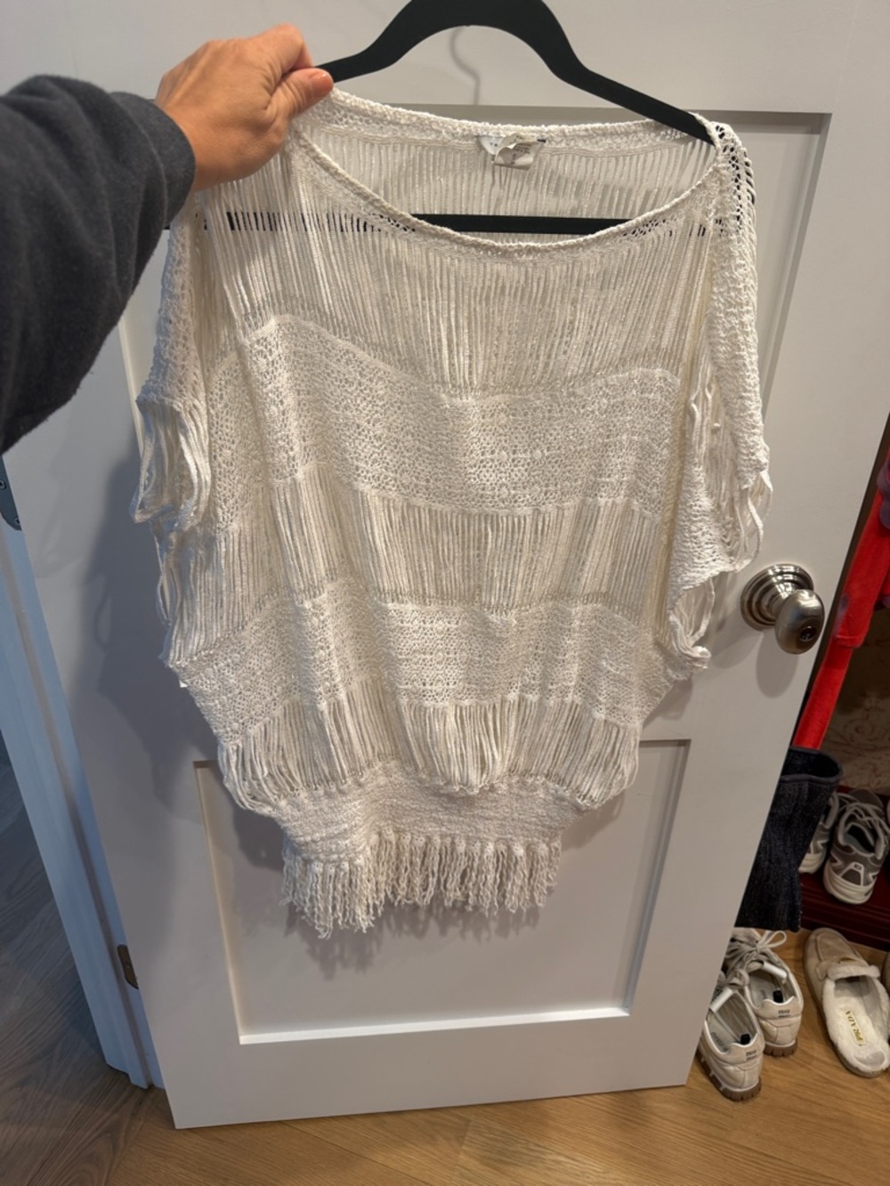 Trina turk cover up small/petite elastic drop waist